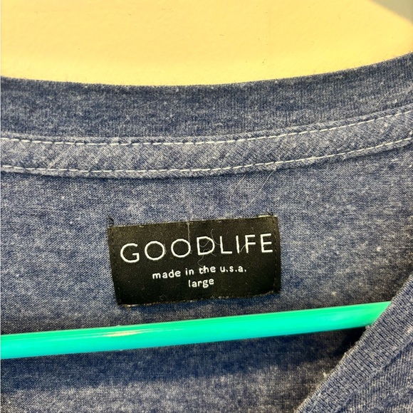 Goodlife Navy Blue Long Sleeve Shirt - Picture 2 of 4